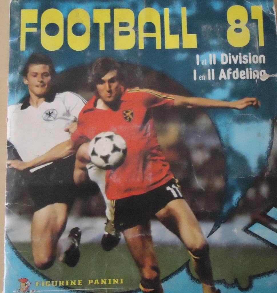 PANINI STICKER ALBUM VOETBAL FOOTBALL   81 Volledig, Ophalen of Verzenden, Zo goed als nieuw, Sticker