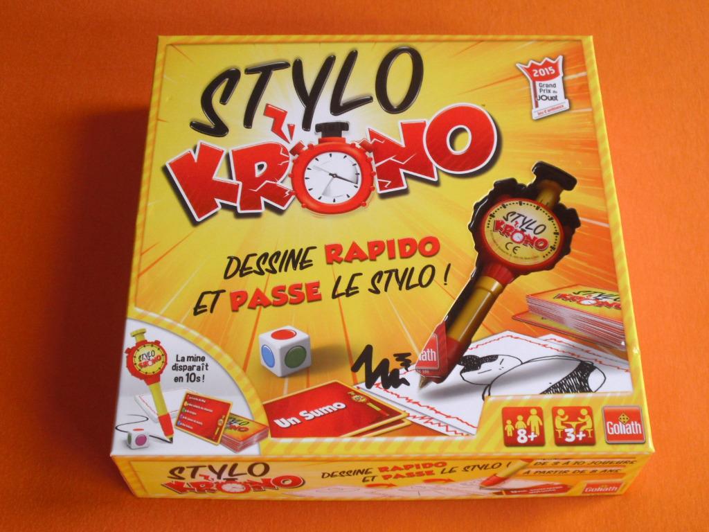 JEU GOLIATH : * STYLO KRONO * DESSINE RAPIDO .., Hobby & Loisirs créatifs, Jeux de société | Autre, 1 ou 2 joueurs, Enlèvement ou Envoi