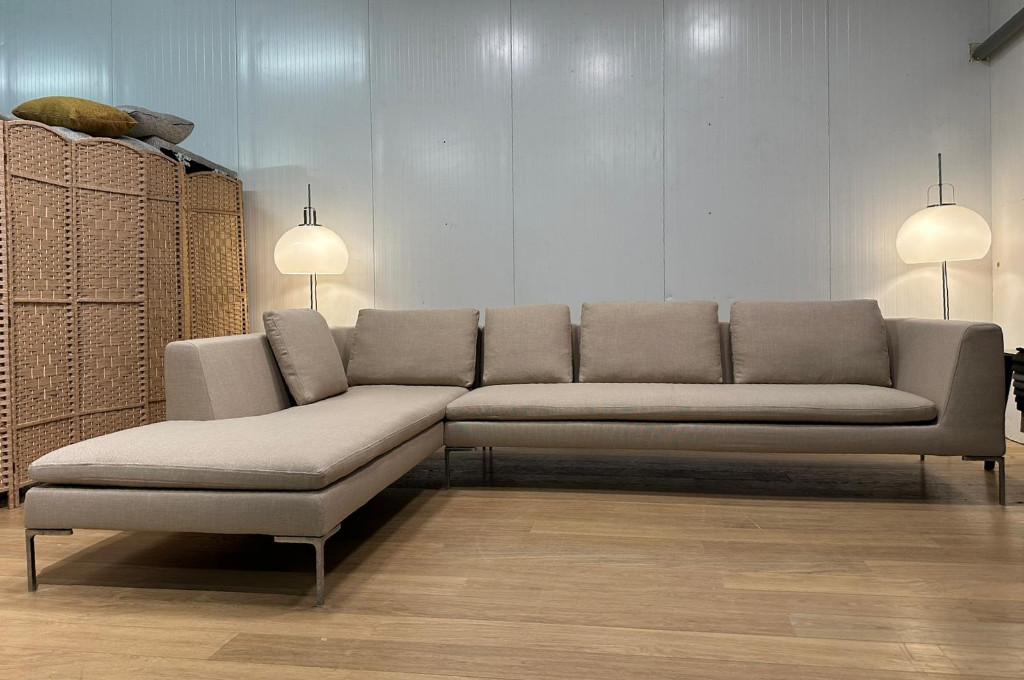 NIEUW B&B Italia Charles Hoekbank + GARANTIE NP €12750, Maison & Meubles, Canapés | Salons, Neuf, Design Bankstellen B&B Italia