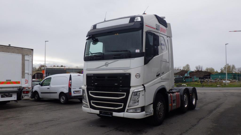 Volvo FH500 6x2 MANUAL (Stock ID 26910), Auto's, Vrachtwagens, 375 kW, Euro 6, Elektrische buitenspiegels, Wit