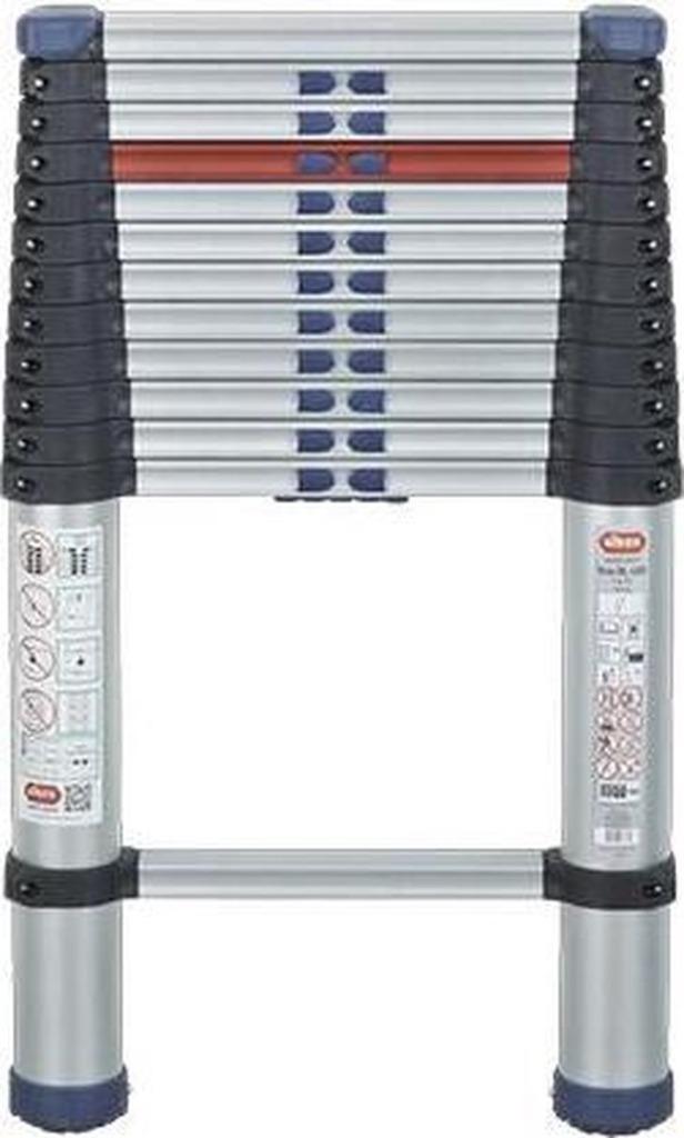 Altrex heavy duty tele-XL plus telescoop ladder -- 13 treden, Ophalen, Nieuw, Ladder, Opvouwbaar of Inschuifbaar