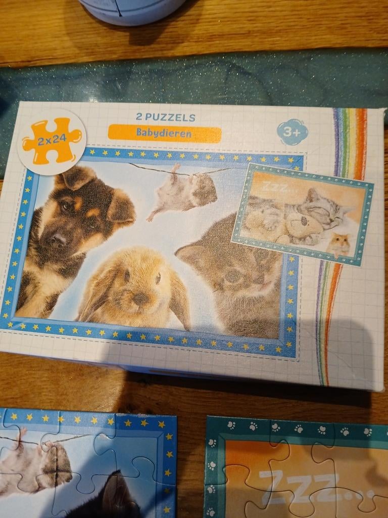 Puzzel babydieren, Enlèvement ou Envoi, 10 à 50 pièces, Comme neuf, 2 à 4 ans