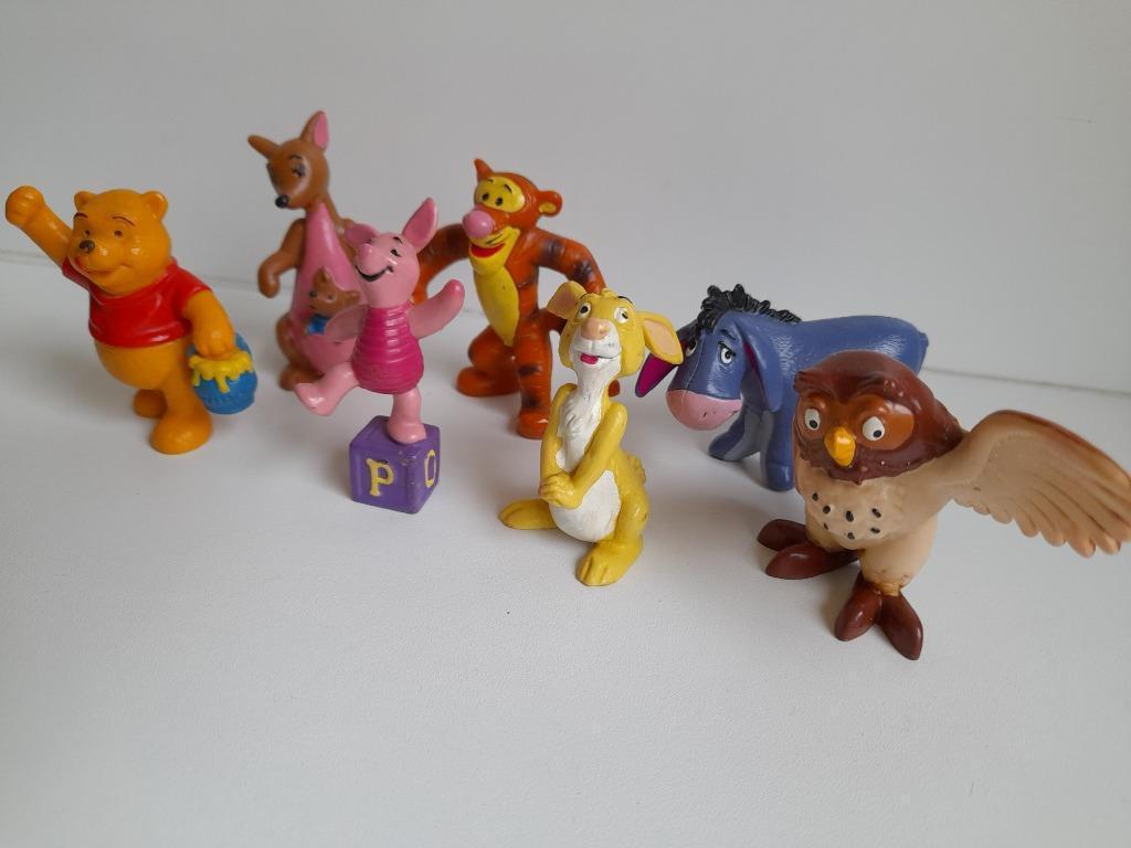 7 plastic popjes: Winnie the Poe en vriendjes, Verzamelen, Ophalen of Verzenden, Zo goed als nieuw