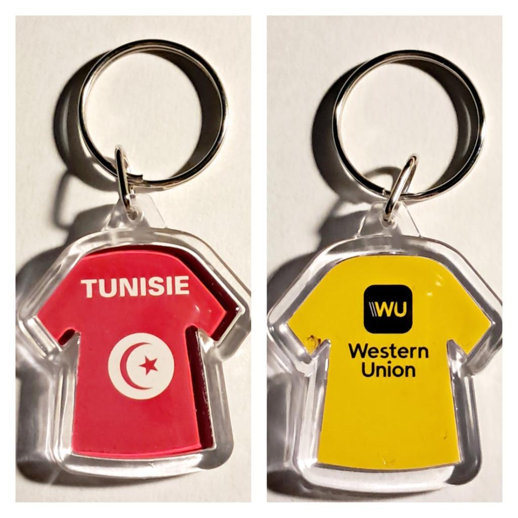 1 Sleutelhanger Tunesië /  Western Union, Ophalen of Verzenden, Zo goed als nieuw, Stad of Land