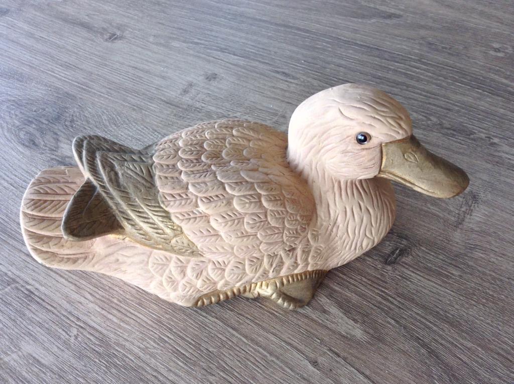 Eend in aardewerk, Verzamelen, Ophalen of Verzenden, Gebruikt