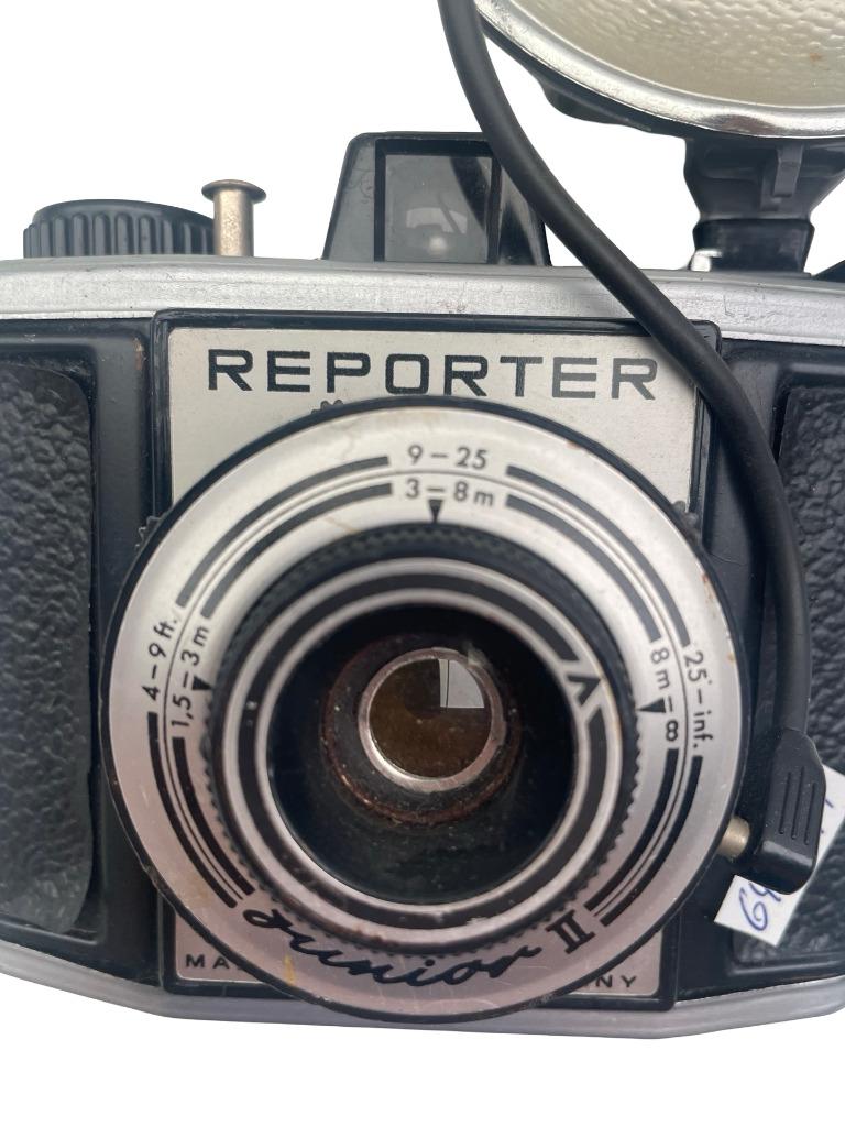 Appareil Photo Reporter Junior II avec flash Duo Luxe 1955, Enlèvement ou Envoi, Appareils photo, /, /