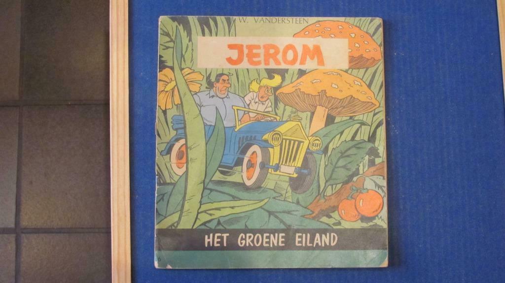 Het Groene Eiland  - Jerom -, Willy Vandersteen, Une BD, Enlèvement, Utilisé