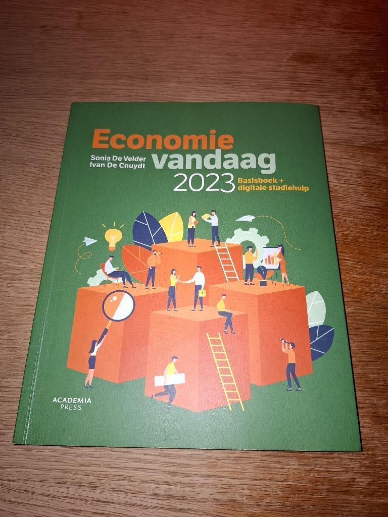 Handboek Economie vandaag, Ivan De Cnuydt; Sonia De Velder, Nieuw, Ophalen of Verzenden, Economie en Marketing
