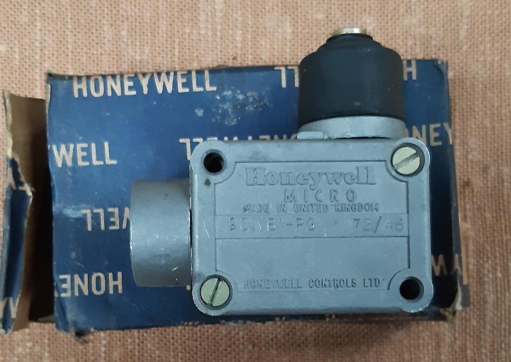 Antieke retro micro switch Honeywell, nieuw ., Ophalen, Zo goed als nieuw