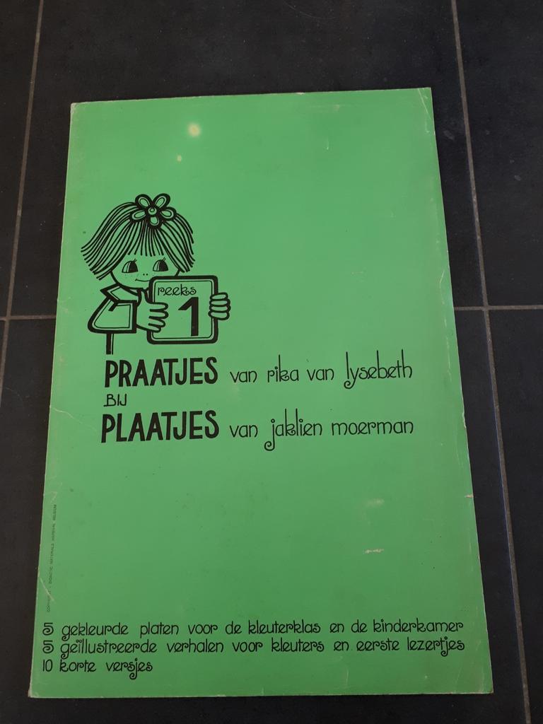 5 gekleurde platen/5 verhalen/10 versjes Jaklien Moerman, Collections, Rétro, Enlèvement ou Envoi