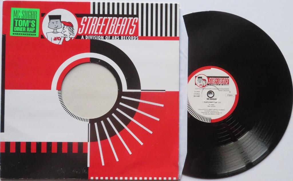 MC Sugar - Tom's diner. Maxi, Ophalen of Verzenden, Gebruikt, 12 inch