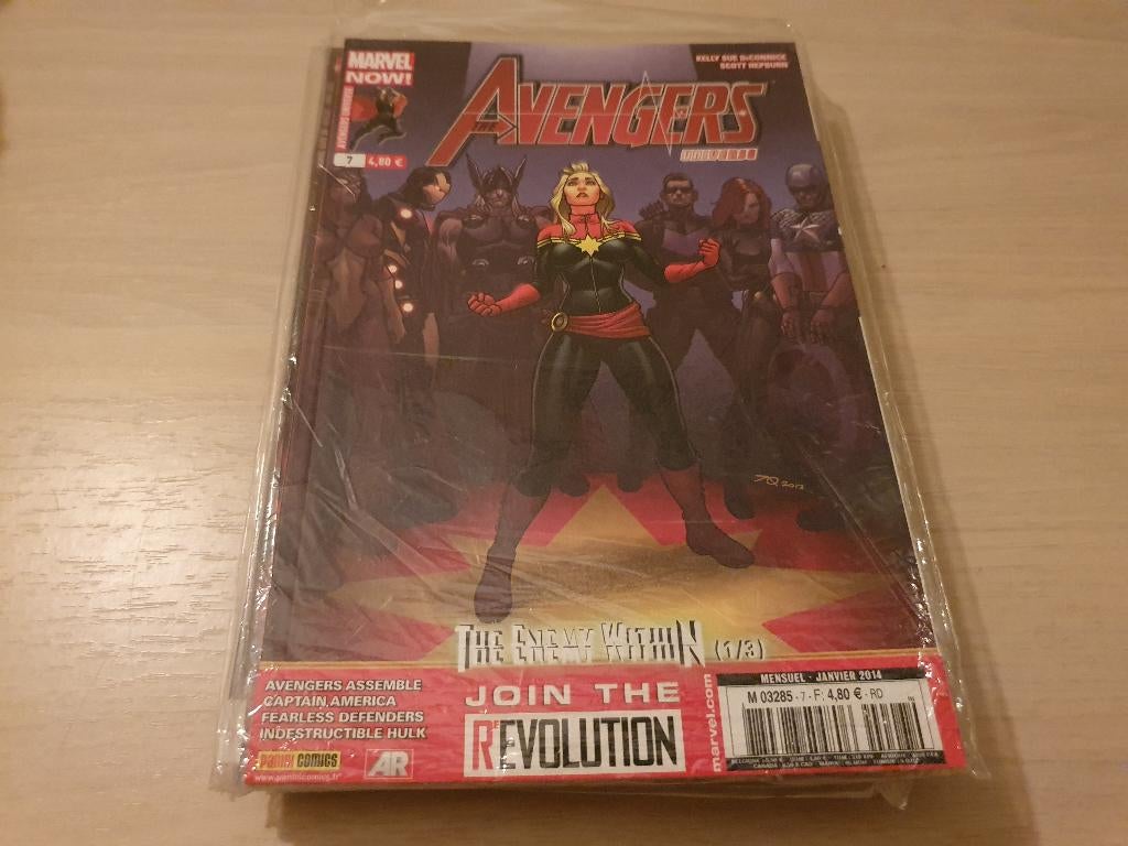 lot de 9 magazine marvel collector sous blister, Boeken, Stripverhalen, Marvel, Nieuw, Ophalen of Verzenden, Meerdere stripboeken