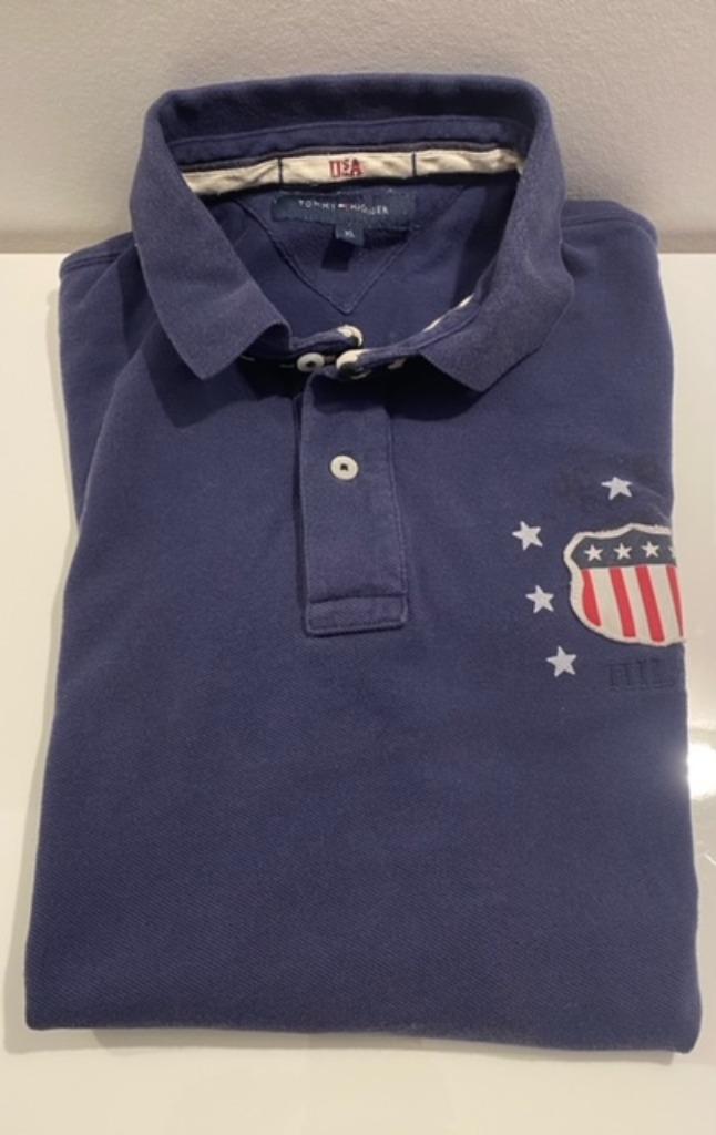 Tommy Hilfiger blauwe polo, Kleding | Heren, Polo's, Blauw, Maat 56/58 (XL), Ophalen of Verzenden, Tommy hilfiger