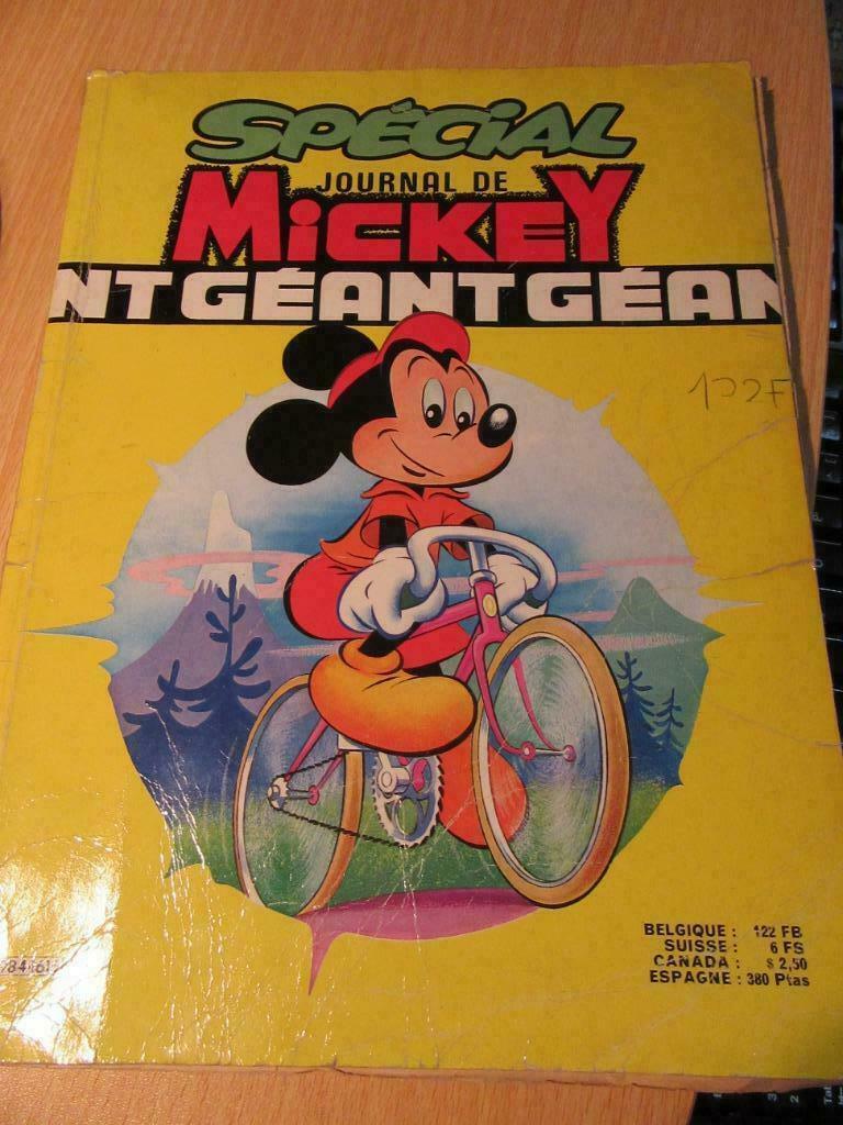 Spécial Journal de Mickey géant N 1984 - 1615 bis, Enlèvement, Utilisé