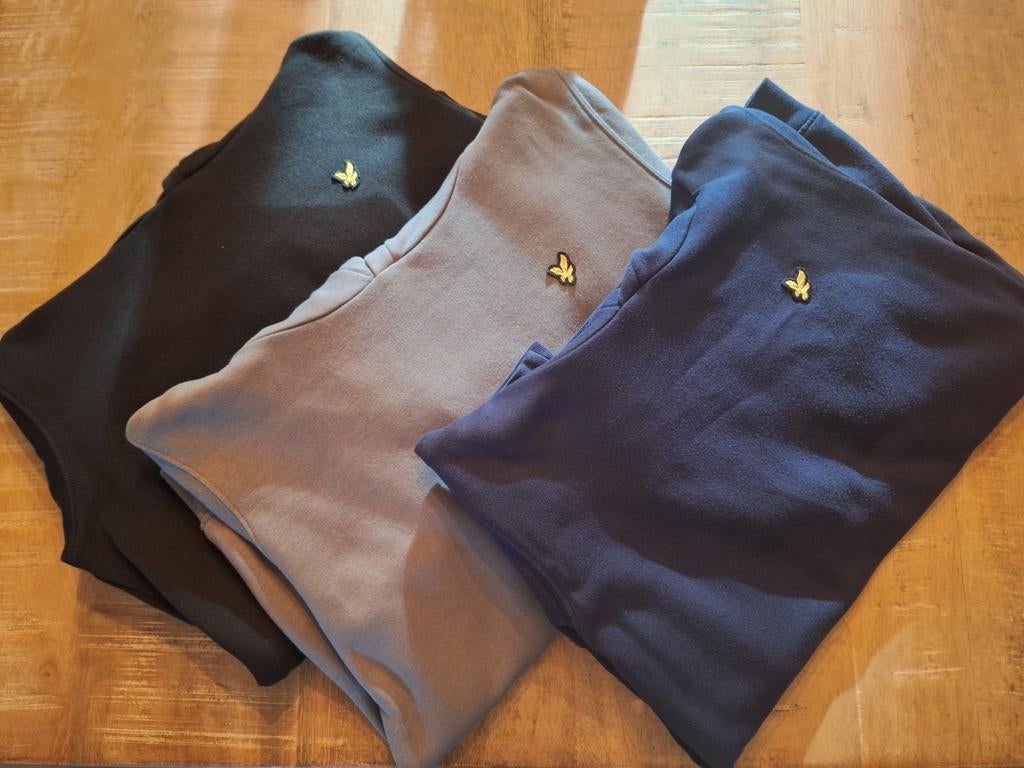 Truien Lyle & Scott, Ophalen, Zwart