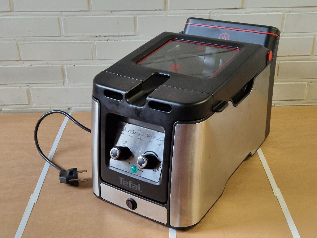 Tefal friteuse, 3 à 4 litres, Enlèvement, Comme neuf, Pan intérieur amovible