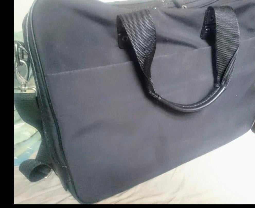 Lacoste business schoudertas, Ophalen of Verzenden, Gebruikt, Zwart