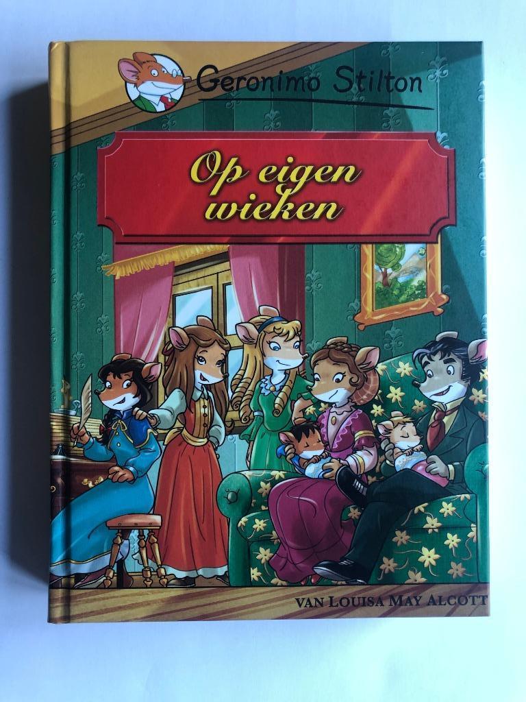 Leesboek: Geronimo Stilton: Op eigen wieken, Non-fictie, Geronimo Stilton, Ophalen of Verzenden, Zo goed als nieuw