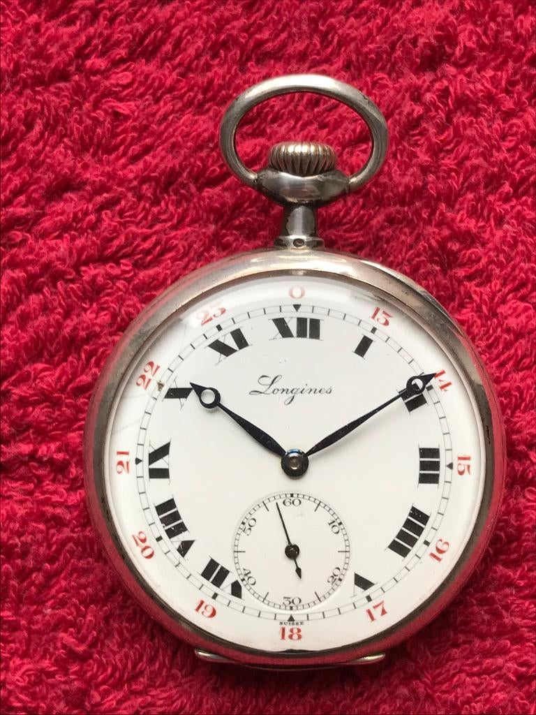 gousset longines, Bijoux, Sacs & Beauté, Montres | Hommes, Autres marques, Enlèvement, Utilisé, Montre de poche