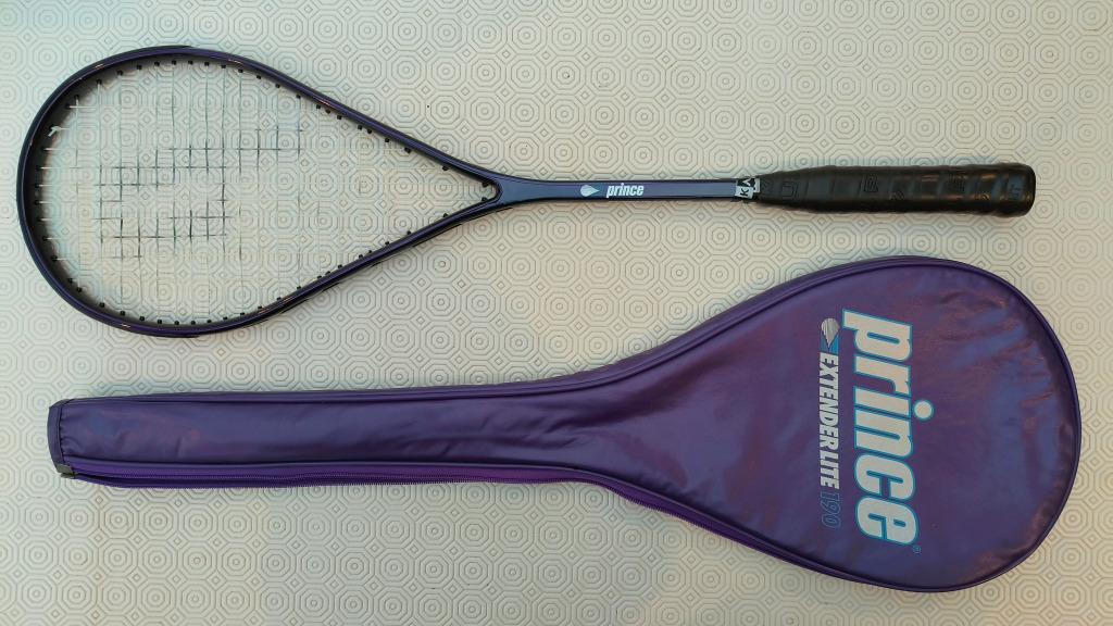Squash racket Prince Extender Lite 190, Sport en Fitness, Ophalen of Verzenden, Zo goed als nieuw, Racket, Met hoes