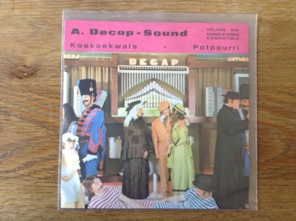single decap organ antwerp, CD & DVD, Vinyles Singles, Autres genres, Enlèvement ou Envoi