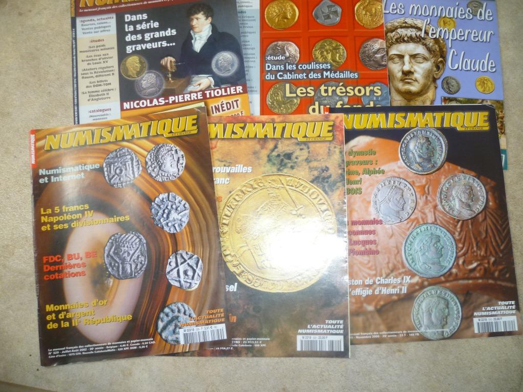 200 revues numismatique et change, Enlèvement