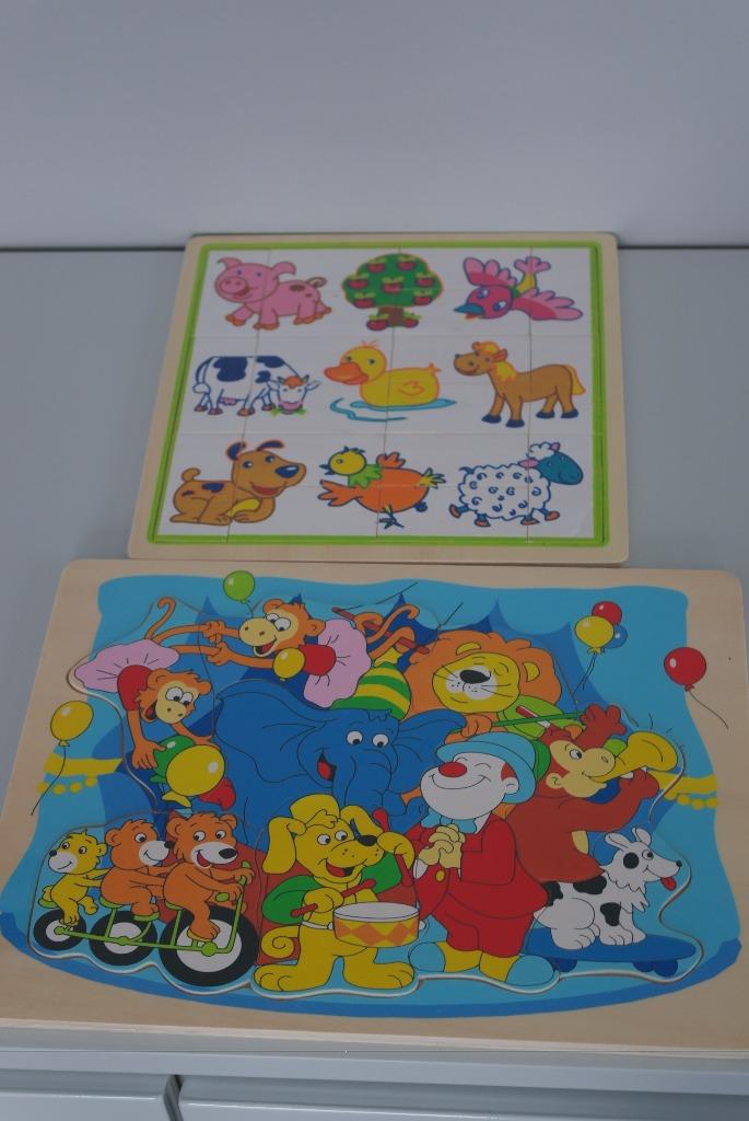 2 puzzles en bois (neufs), Ophalen of Verzenden, Nieuw, Van hout
