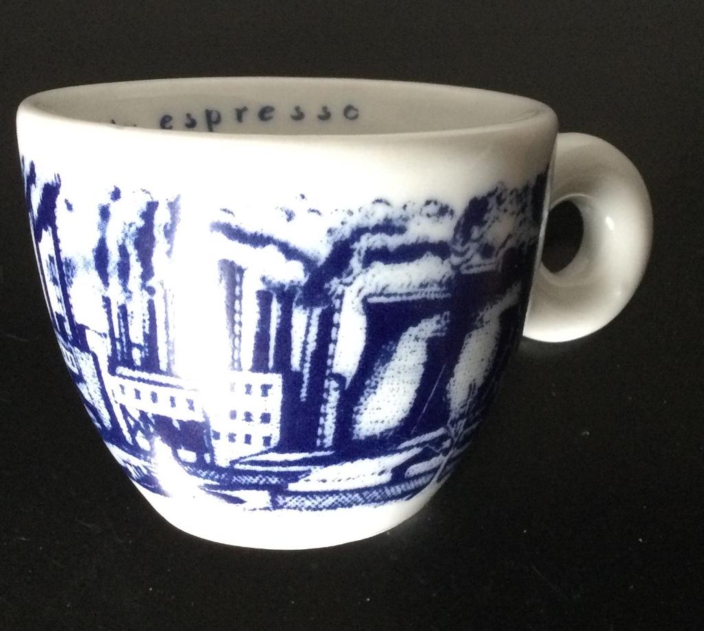 Illy espresso kopje Rufus Willis 2005  H 5cm model c, Verzamelen, Ophalen of Verzenden, Zo goed als nieuw
