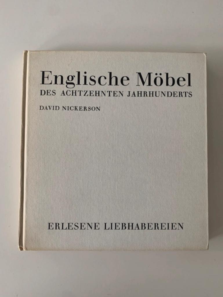 Englische Möbel des achtzehnten Jahrhunderts, Enlèvement ou Envoi, Comme neuf
