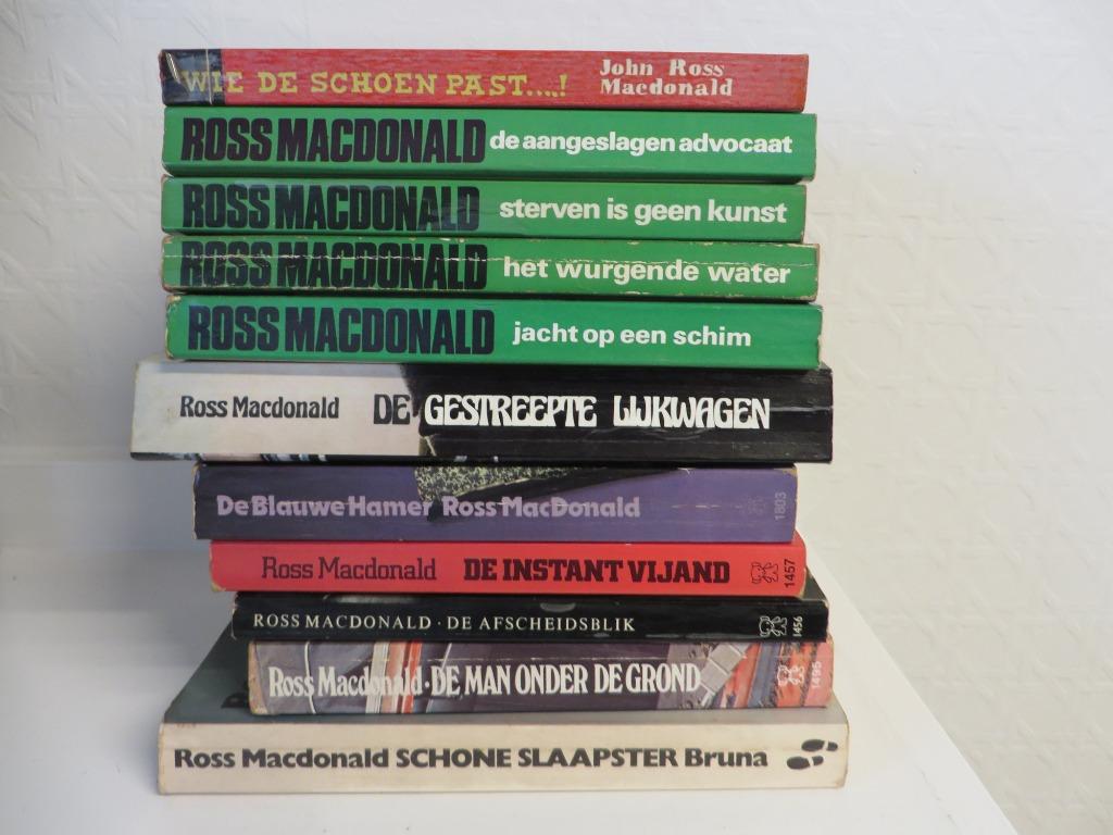 Ross Mc Donald lot van 11 titels, Enlèvement, Utilisé