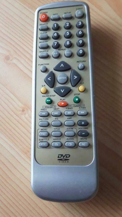 Afstandsbediening DVD VIDEO, Ophalen of Verzenden, Gebruikt