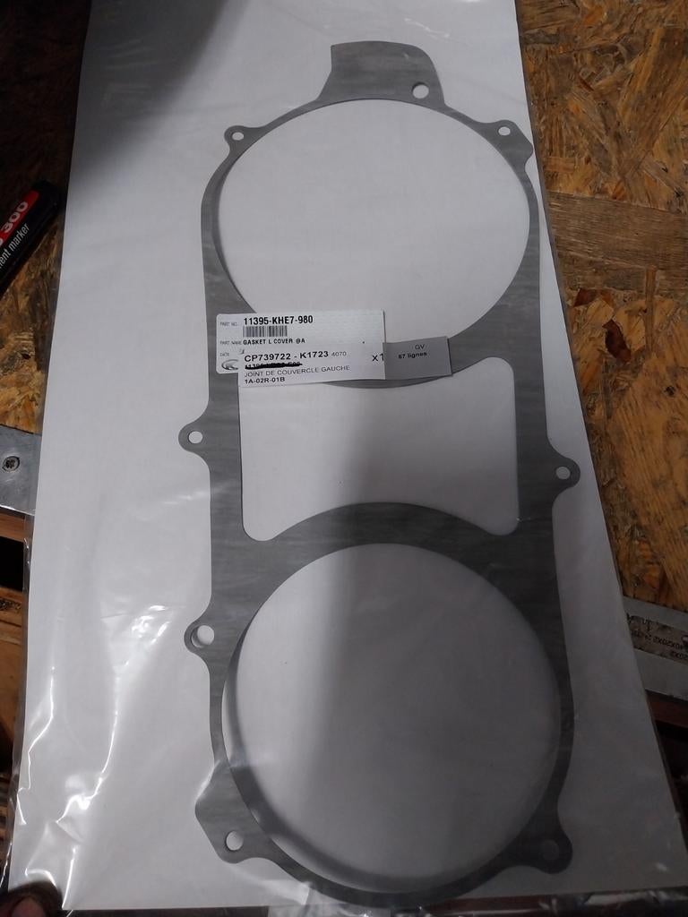 11395-KHE7-980 Kymco   L gasket cover, Motoren, Ophalen of Verzenden, Nieuw