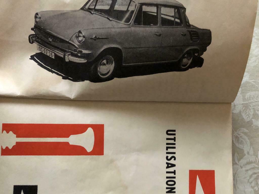 Guide d’utilisation et d’entretien ,Manual Skoda 1000 MB, Ophalen of Verzenden