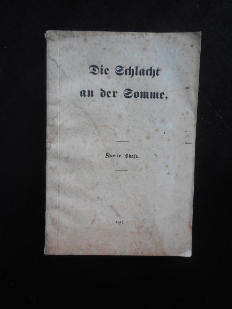 Die Schlacht an der Somme, Ophalen of Verzenden