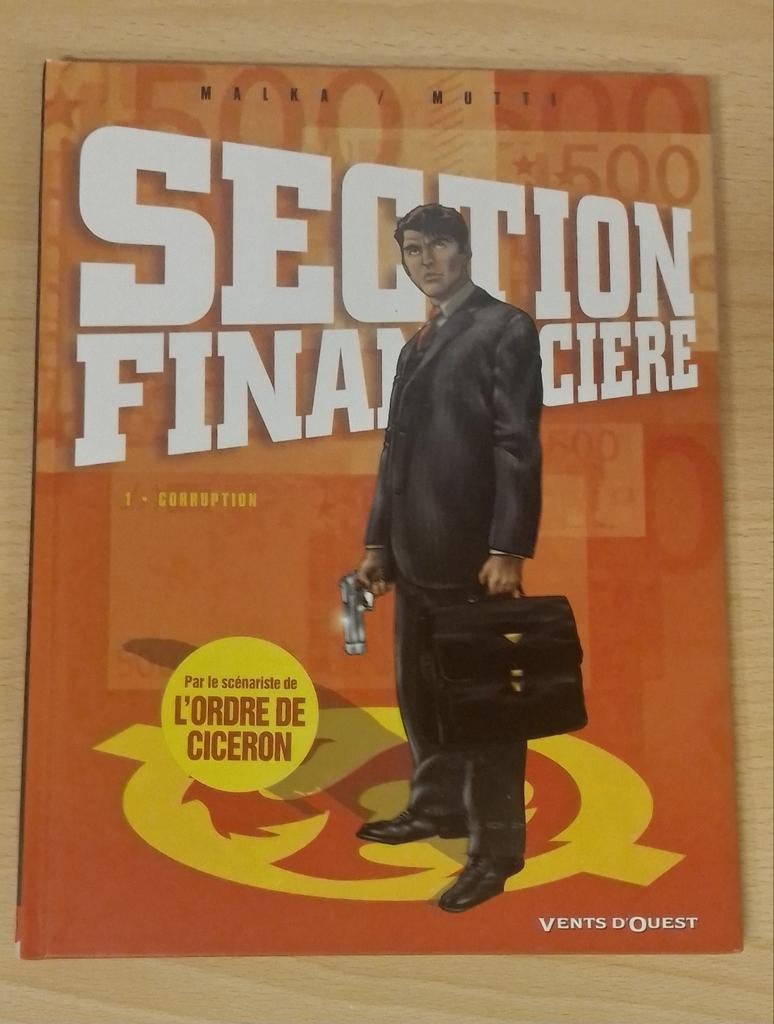 BD Section financière- 1. Corruption- Malka &;Mutti, Livres, BD, Enlèvement, Comme neuf