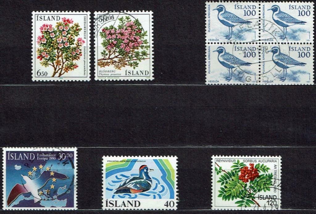 IJsland / Islande (CF), Envoi, Islande