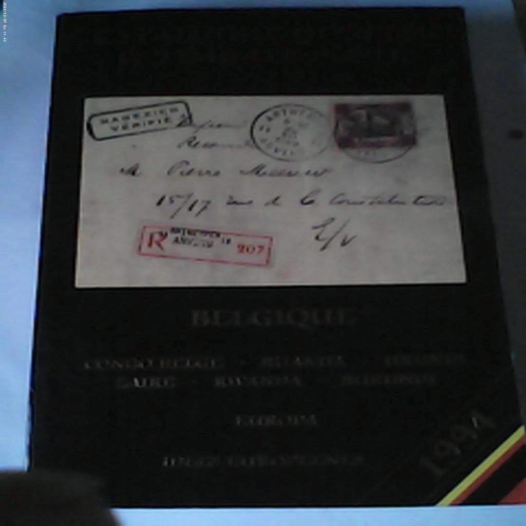 CATALOGUE OFFICIEL DE TIMBRES-POSTE BELGES, Ophalen of Verzenden, Catalogus