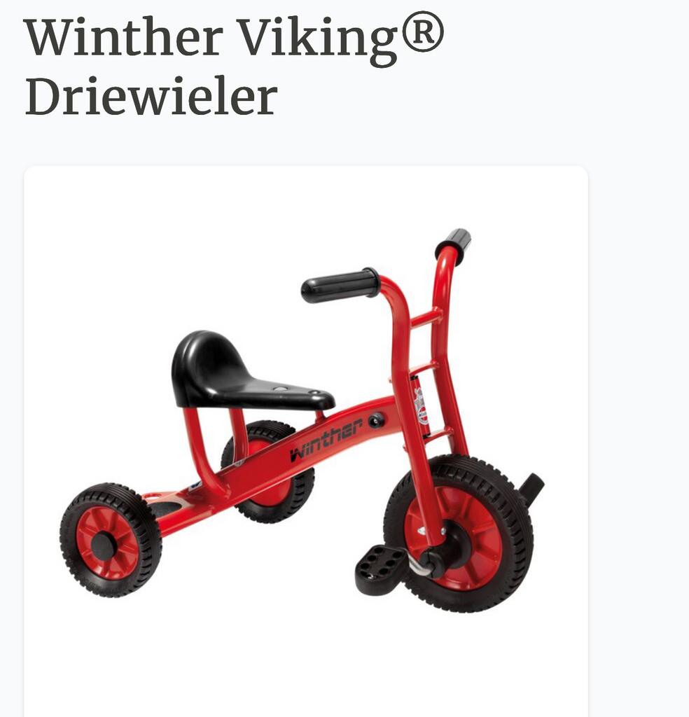 Winther Viking Driewieler, Ophalen, Gebruikt