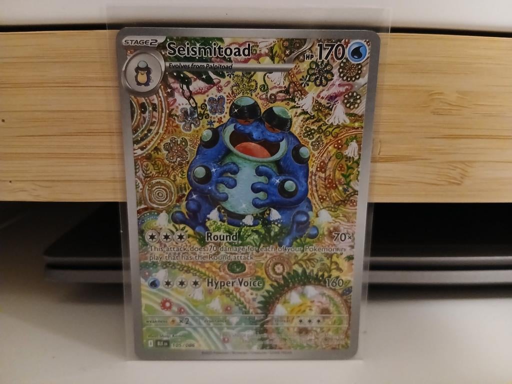 Pokémon Sismitoad 105/86 - 666 Pokémon, Enlèvement ou Envoi, Neuf, Cartes en vrac, Foil