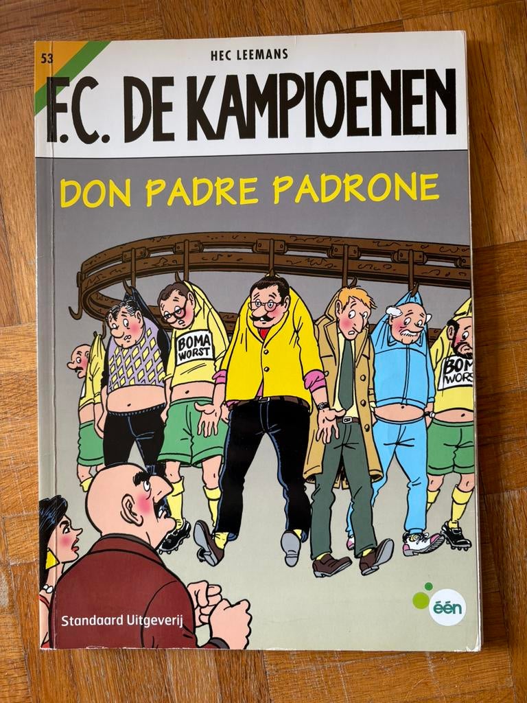 FC De Kampioenen - Don Padre Padrone, Gelezen, Eén stripboek, Hec Leemans, Ophalen of Verzenden