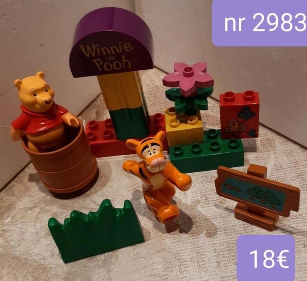 Duplo: Heffalump, Hide and Seek nr 2983(winnie the pooh), Enlèvement ou Envoi, Comme neuf