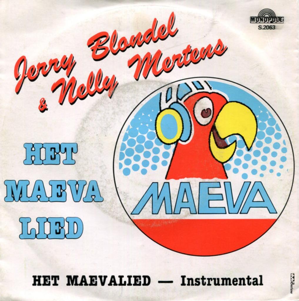 Jerry Blondel & Nelly Mertens - Het Maeva Lied, Cd's en Dvd's, Gebruikt, 7 inch, Single, Ophalen of Verzenden