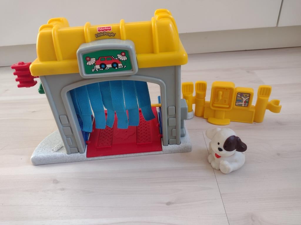Garage Little People, Kinderen en Baby's, Speelgoed | Fisher-Price, Ophalen, Gebruikt, Speelset