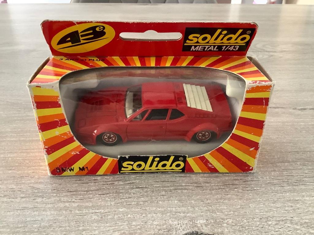 Voiture miniature BMW M1 (neuve) (échelle 1/43), Hobby & Loisirs créatifs, Enlèvement ou Envoi, Neuf, Voiture, Solido