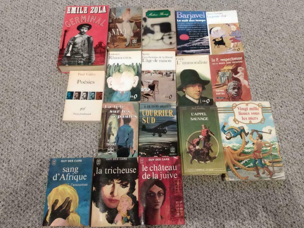 Classiques de la littérature, Ophalen, Gelezen, België
