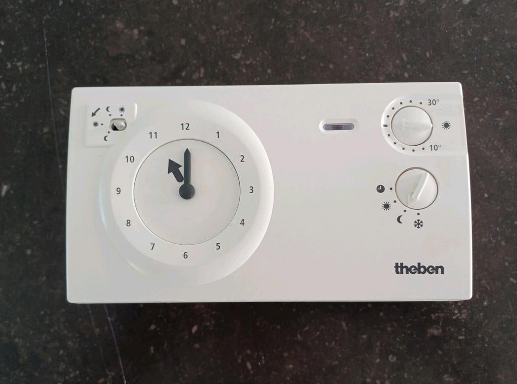 Thermostat d'ambiance avec horloge/Theben, Enlèvement ou Envoi, Comme neuf, Thermostat