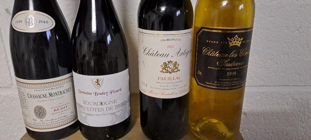 Vieux millésimes, Collections, Vins, Neuf, Vin rouge, France, Pleine, Enlèvement