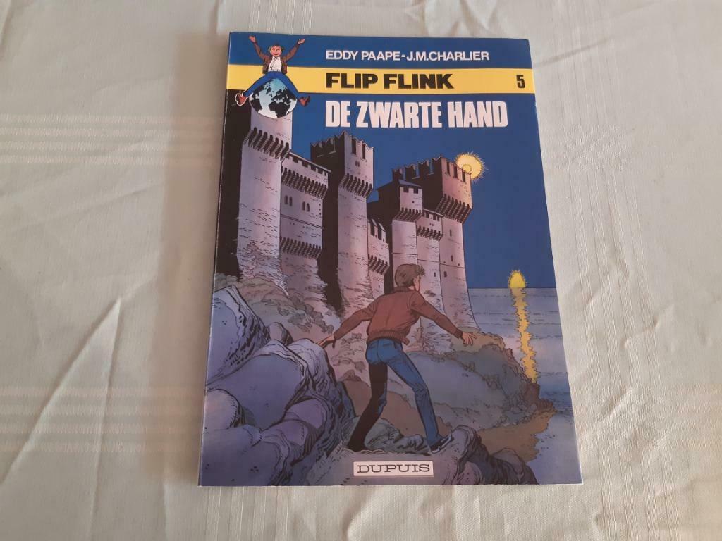 Flip Flink.5.De zwarte hand., Boeken, Stripverhalen, Eén stripboek, Ophalen of Verzenden, Gelezen