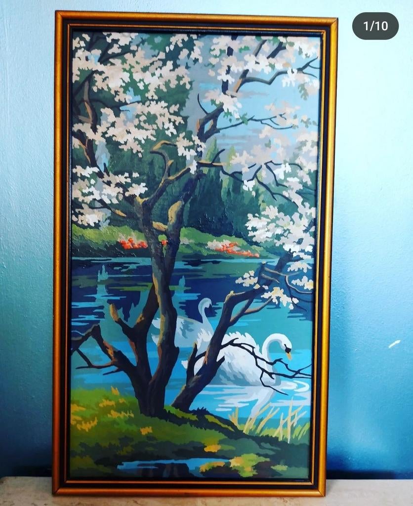 peintures des années 1960, Antiquités & Art, Enlèvement ou Envoi
