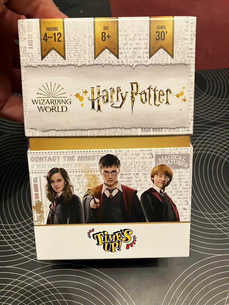 Jeu Time’s Up Harry Potter (Neuf sous Blister), Enlèvement, Comme neuf